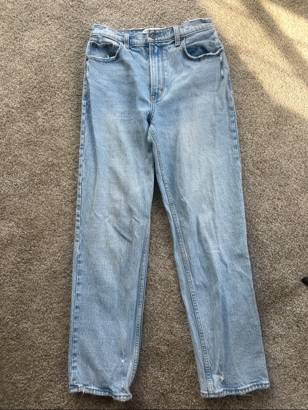 90s straight ultra high-rise 28|6 SHORT